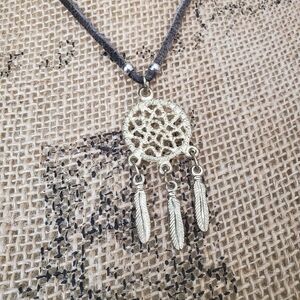 Dream Catcher Native Soft String Necklace